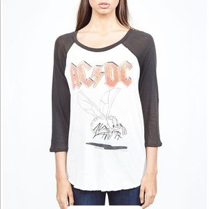 SALE Lauren Moshi Maglan Tee AC/DC